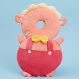 Almohada Bebe Antigolpe Rosado