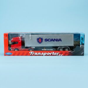 CAMION SCANIA R730A 4×2 ROJO CON SEMIRREMOLQUE 1:32