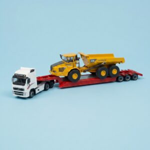 CAMION VOLVO FH12 6×4 CAMA BAJA CON VOLVO A40D 1:87