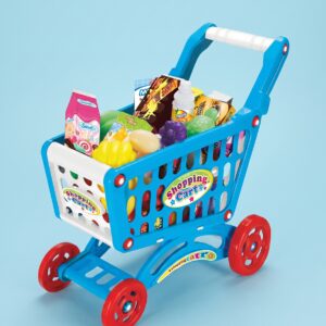 Carrito de compras 56 pcs - Azul