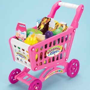 Carrito de compras 56 pcs - Rosado