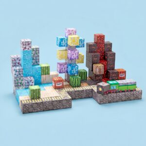 Cubo Magnetico Roca Tren 125 pcs