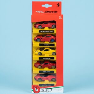 SET AUTOS FERRARI 2 1:64